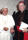 Almudí.org - Benedicto XVI con el Cardenal Carlo María Martini