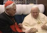 Almudi.org - Juan Pablo II con el Cardenal Joseph Ratzinger